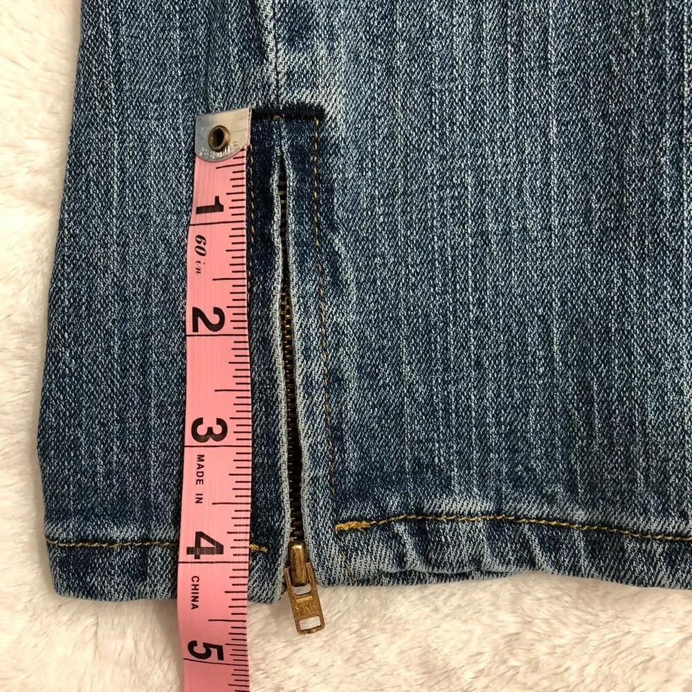 Vintage lei Jeans, “Skinny leg” with Ankle Zippers - Picture 13 of 16